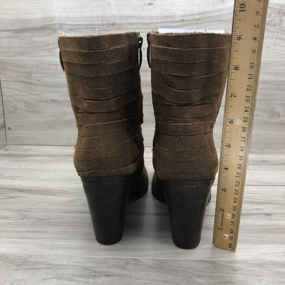 Naughty Monkey Brown Ankle Boots - Picture 9 of 11